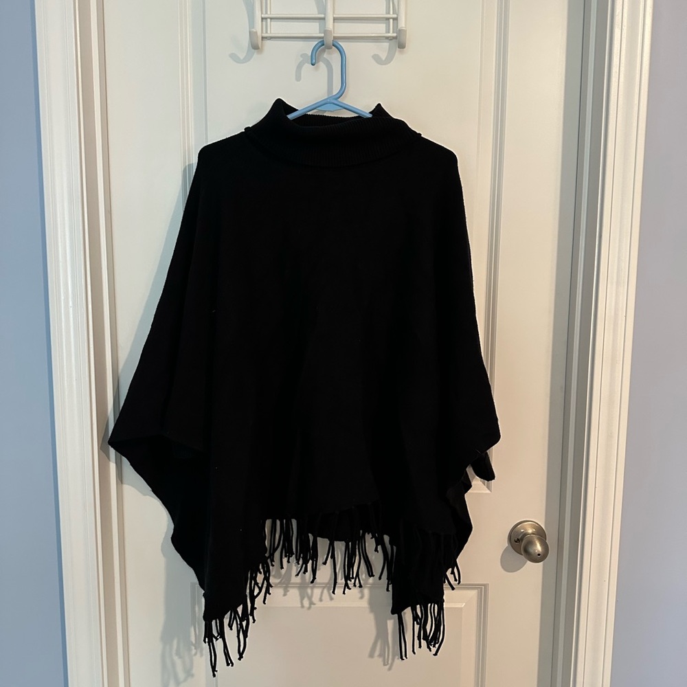 Black Fringe Women's Tunic